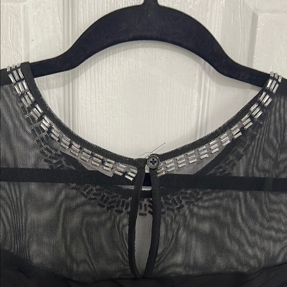 Calvin Klein Black Sleeveless Bodycon Mini Dress - Picture 3 of 8